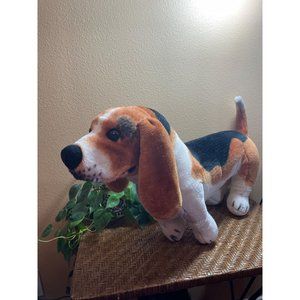 Melissa Doug Basset Hound Dog Giant Stuffed Animal 16
